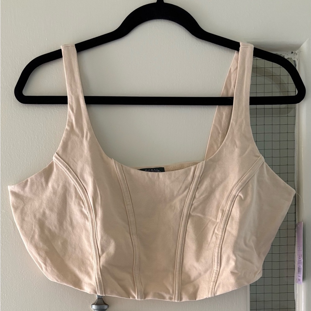 NWT Wild Fable Crop Corset Top